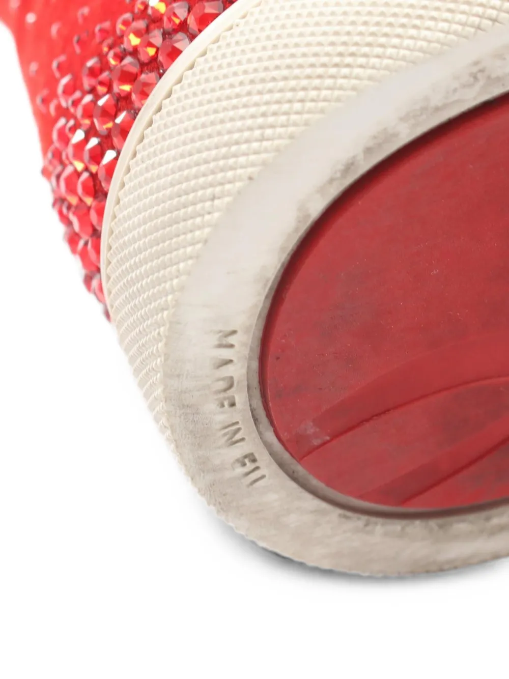Christian Louboutin Pre-Owned No Limit F18 Flat Sequin Sneakers