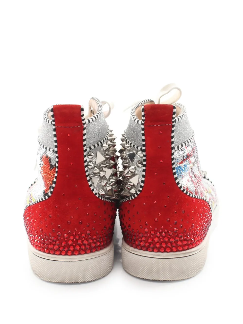 Christian Louboutin Pre-Owned No Limit F18 Flat Sequin Sneakers