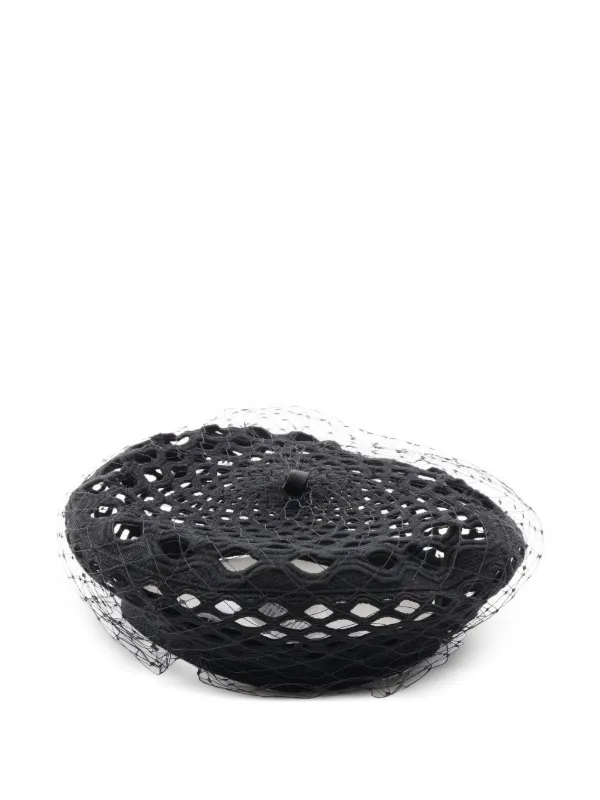 Dior Pre-owned Black Beret