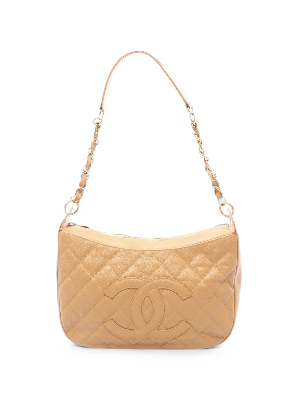 CHANEL Pre-Owned 2004-2005 matelassé shoulder bag - Toni neutri