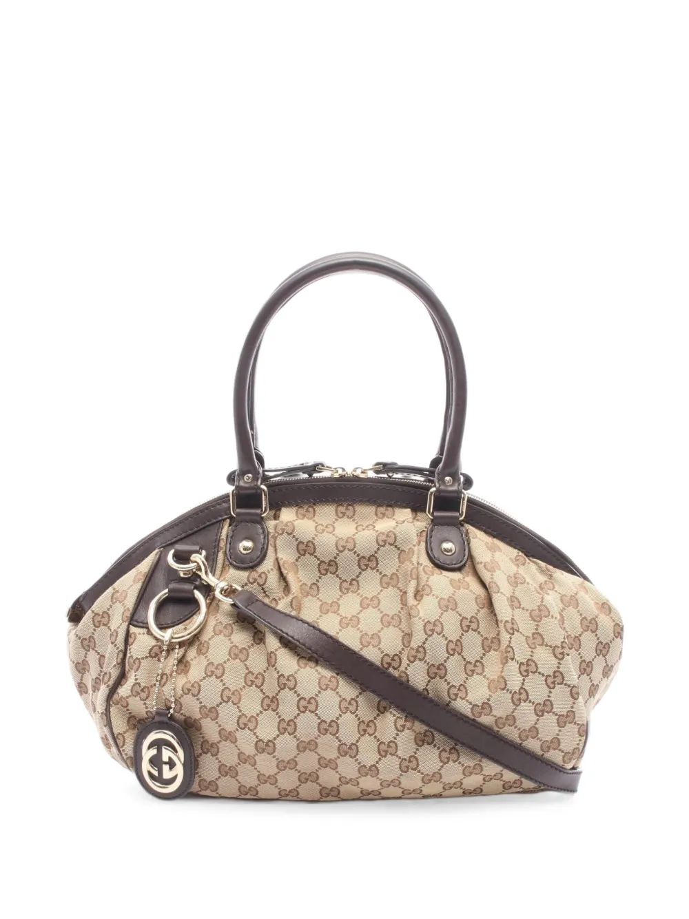 Gucci Pre-Owned Sukey GG canvas tote bag - Neutrals