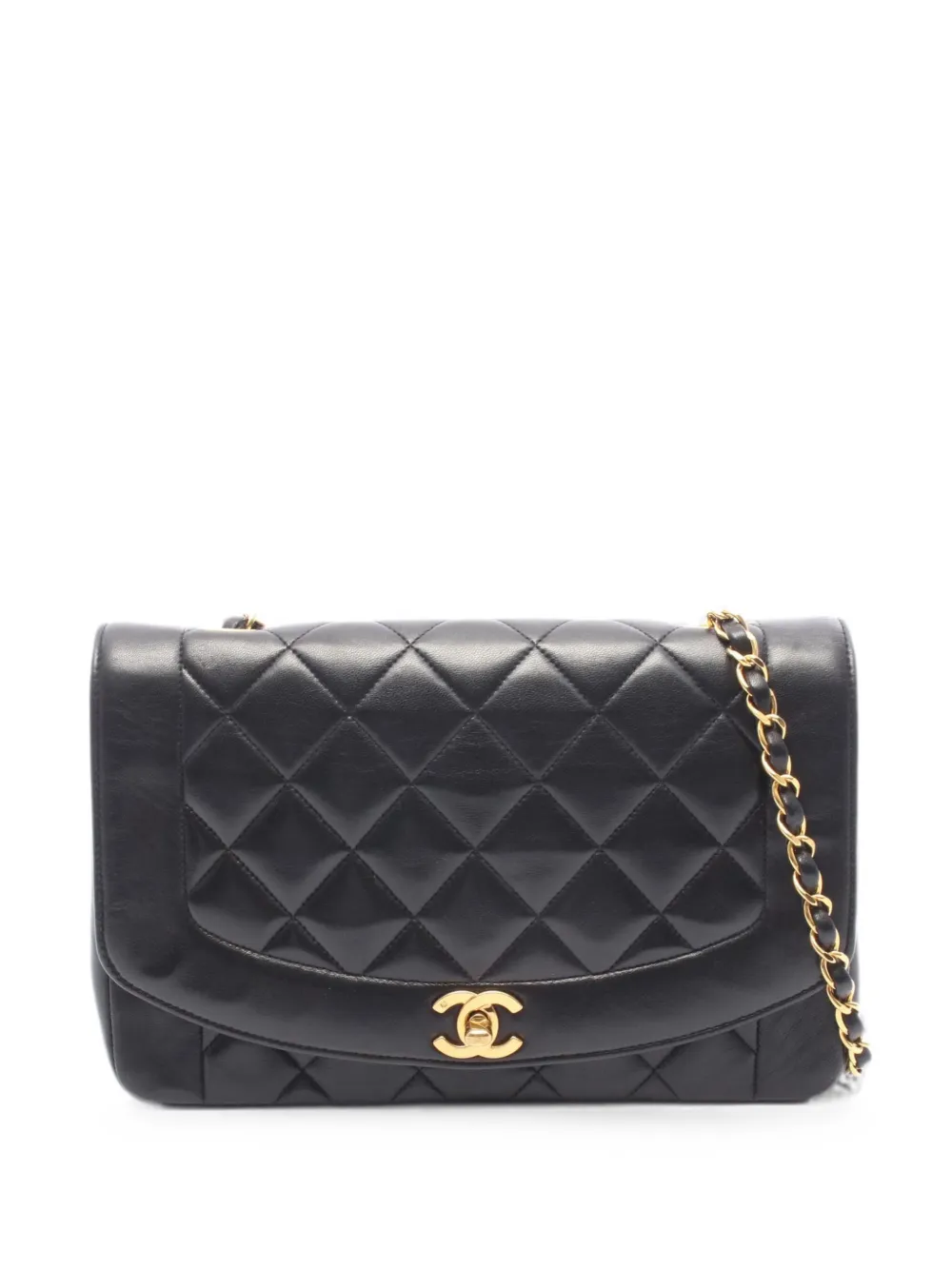 CHANEL Pre-Owned 1991-1994 Diana shoulder bag - Black