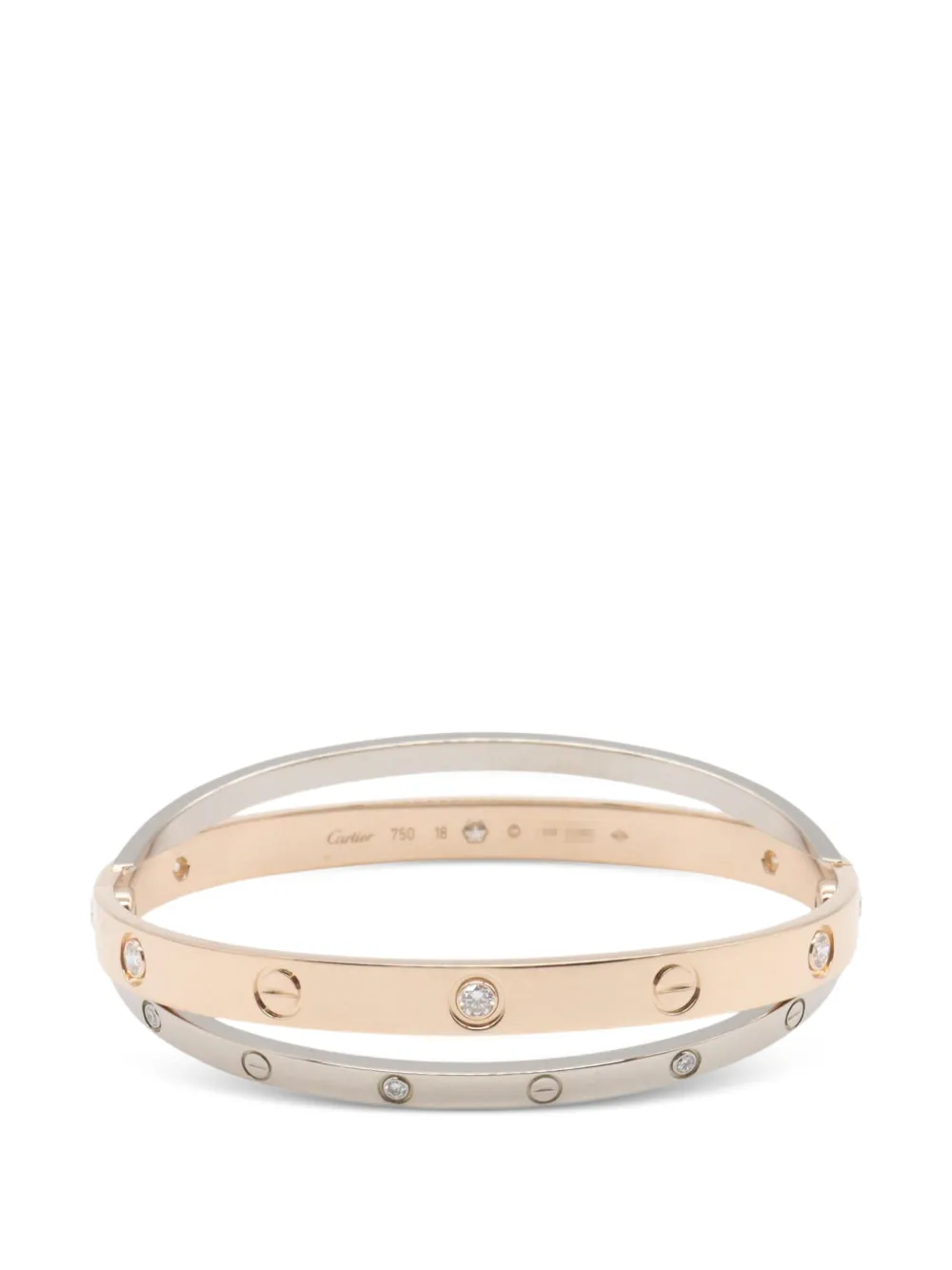 Cartier Love diamond bracelet - Rosa