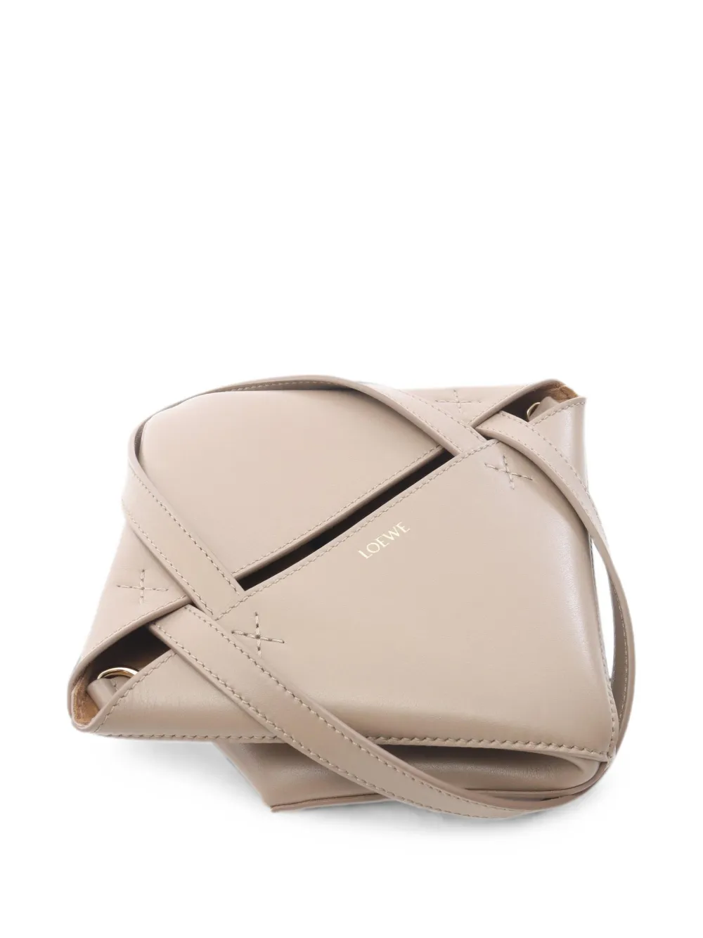 Loewe Pre-Owned Puzzle kleine shopper Beige