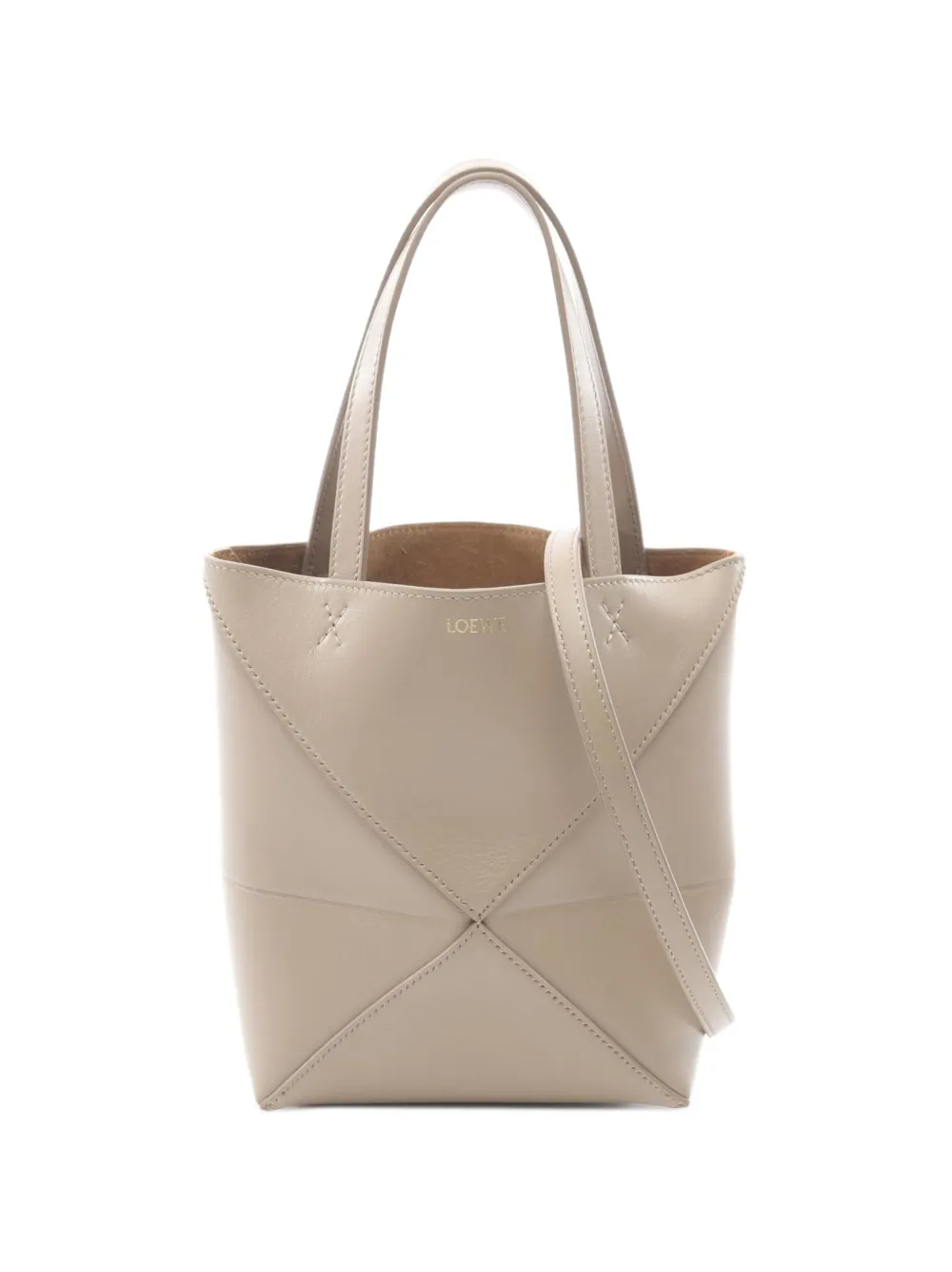 Loewe Pre-Owned mini Puzzle Fold tote bag - Neutrals
