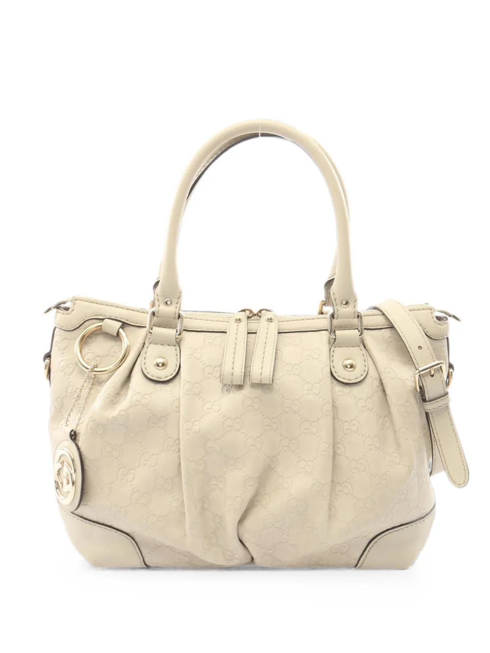 Gucci Pre-Owned Sukey leather tote bag - Toni neutri