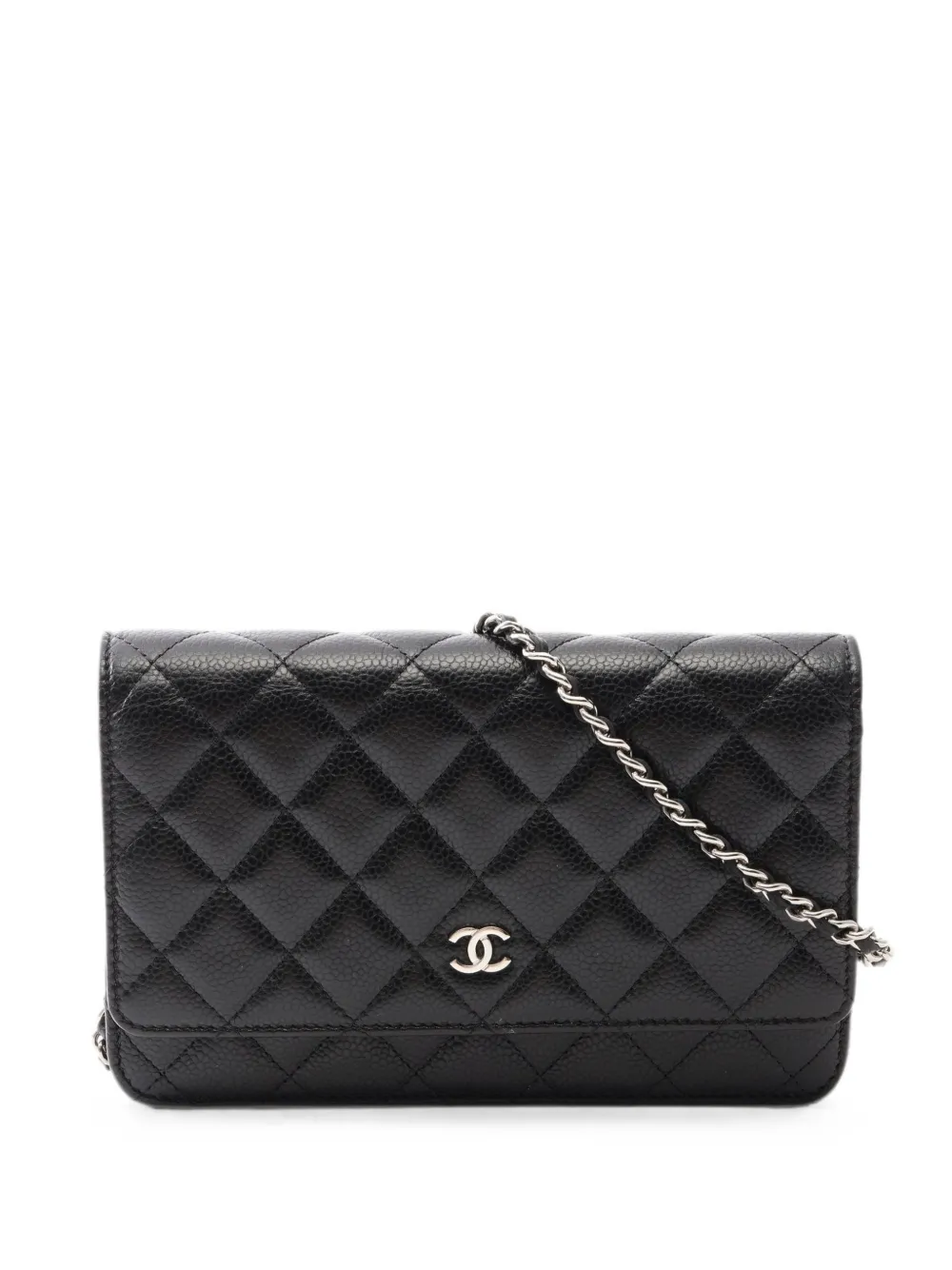 CHANEL Pre-Owned 2021s chain-strap cross body bag - Black