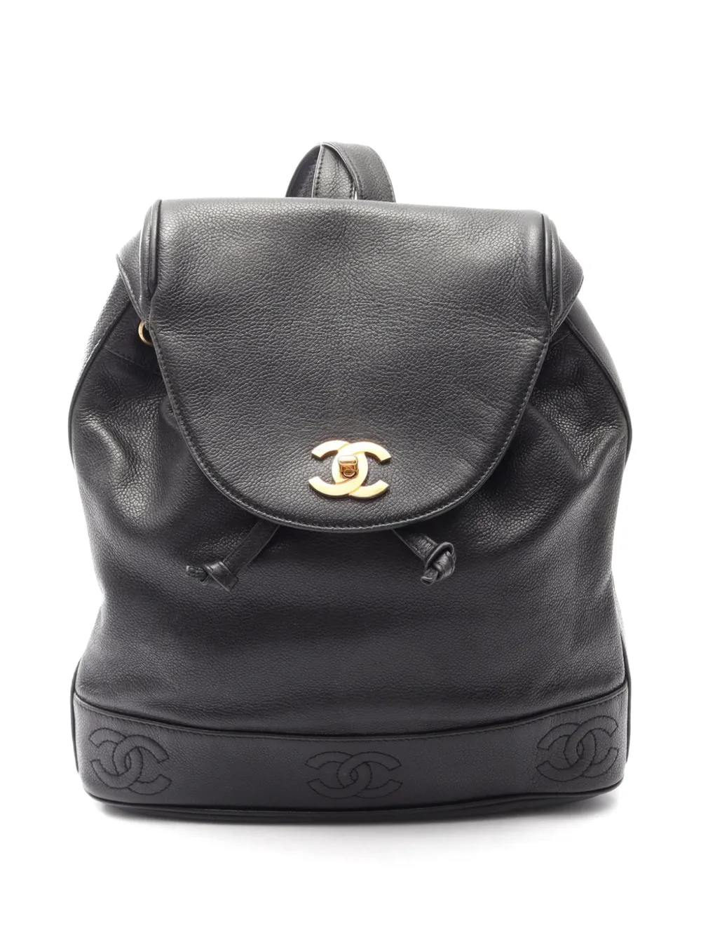 CHANEL Pre-Owned Triple Coco Mark backpack - Nero