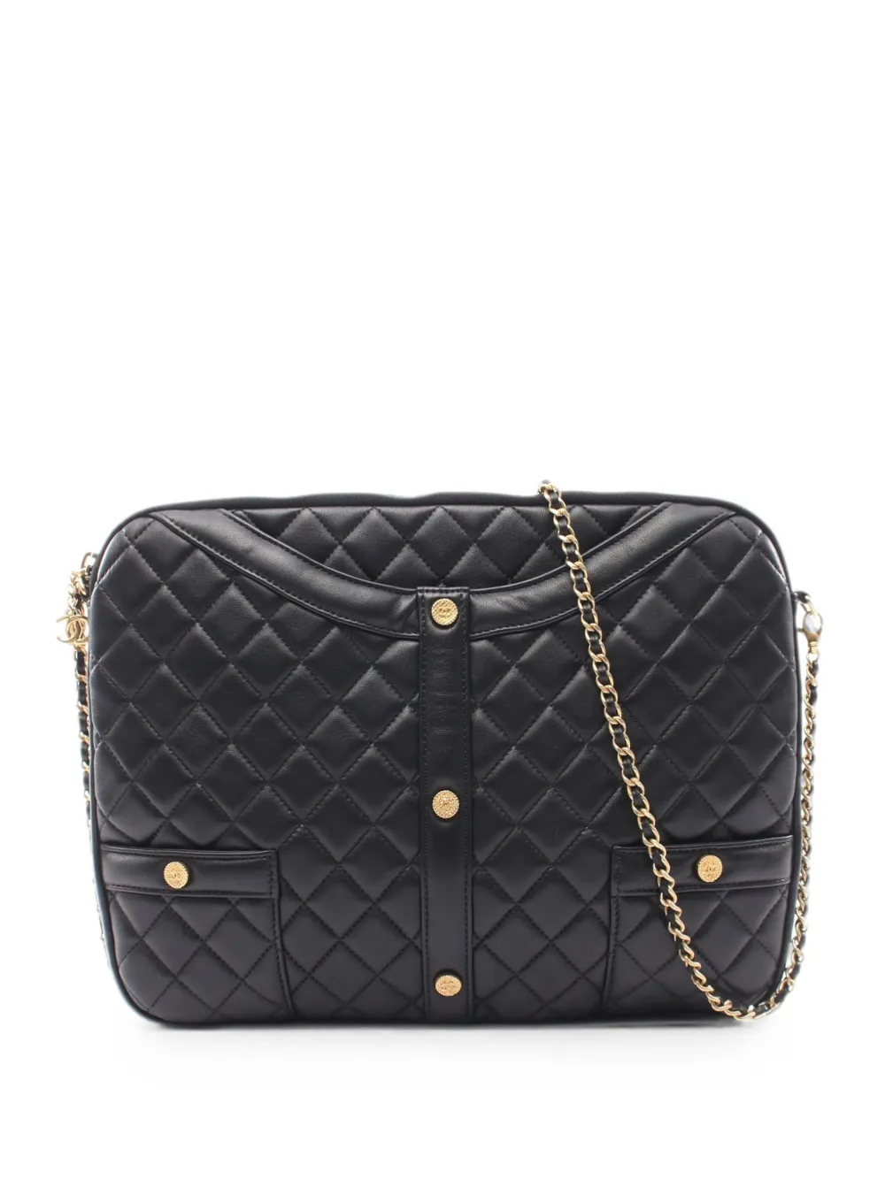 CHANEL Pre-Owned 2016-2017 Girl Chanel shoulder bag - Schwarz