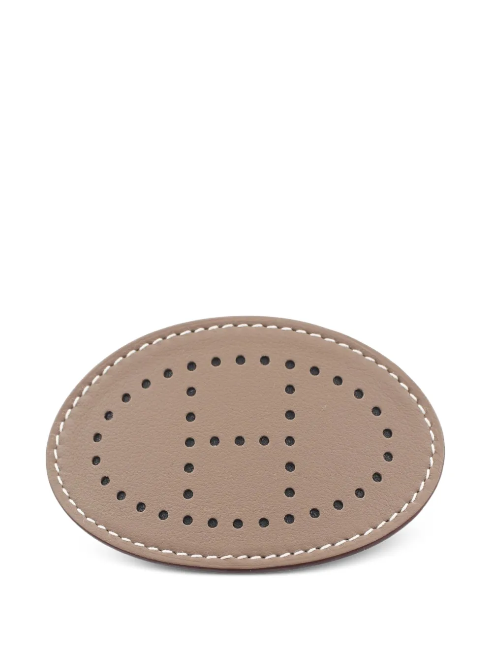Hermès Pre-Owned Evelyne perforated hair clip - Nude