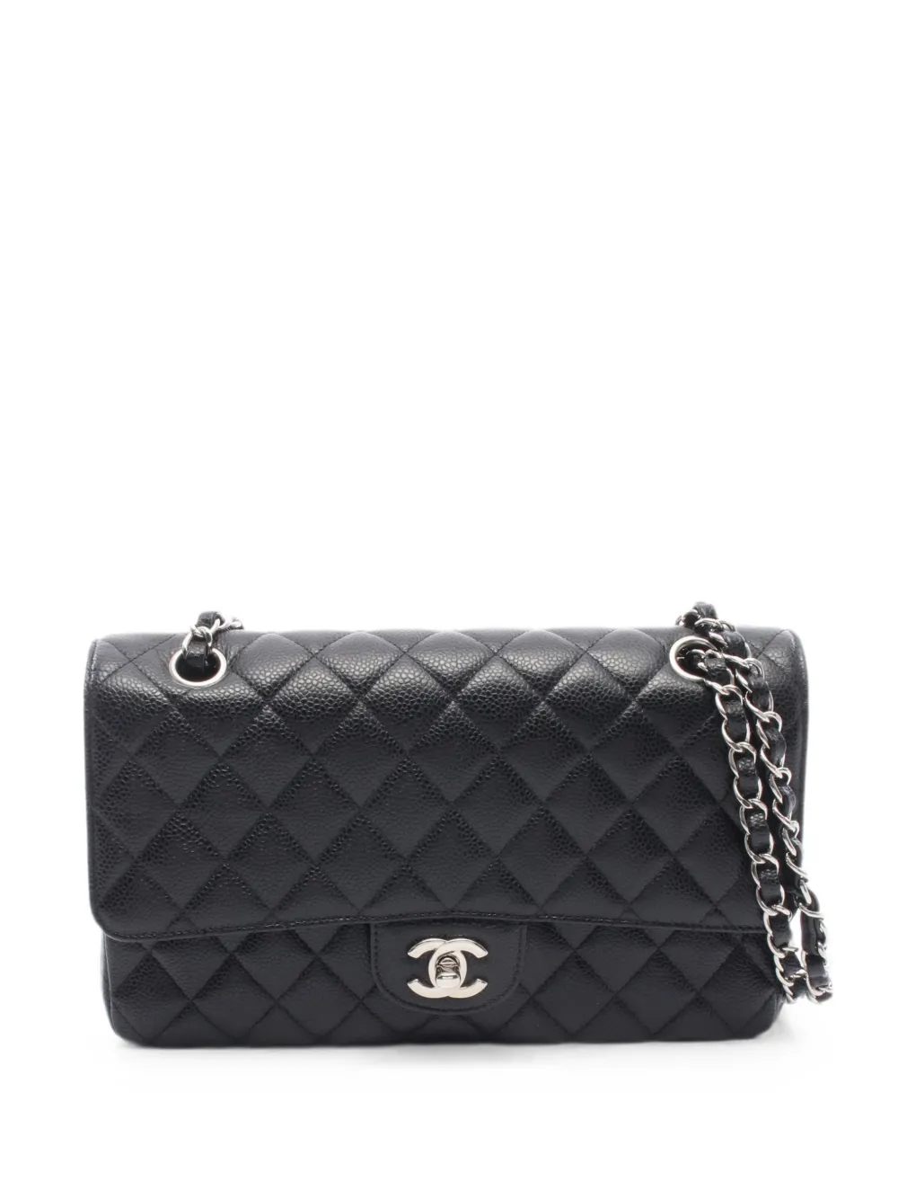 CHANEL Pre-Owned 2018 Matelassé flap shoulder bag - Black