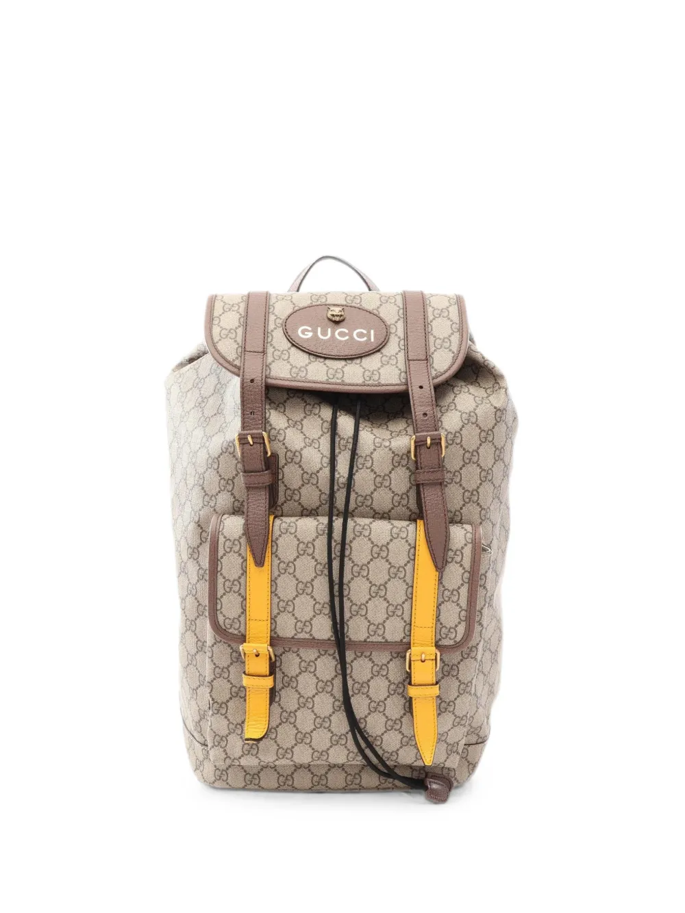 Gucci Pre-Owned GG Supreme backpack - Toni neutri