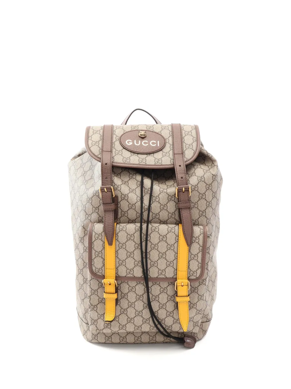 Gucci Pre-Owned GG Supreme backpack - Toni neutri