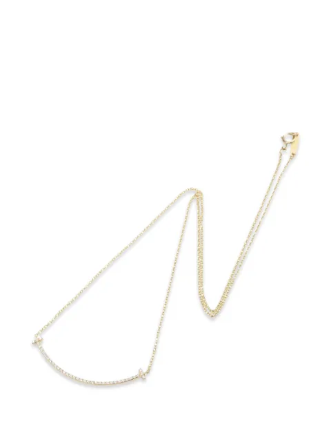 Tiffany & Co. Pre-Owned collar T-Smile pequeño con diamantes