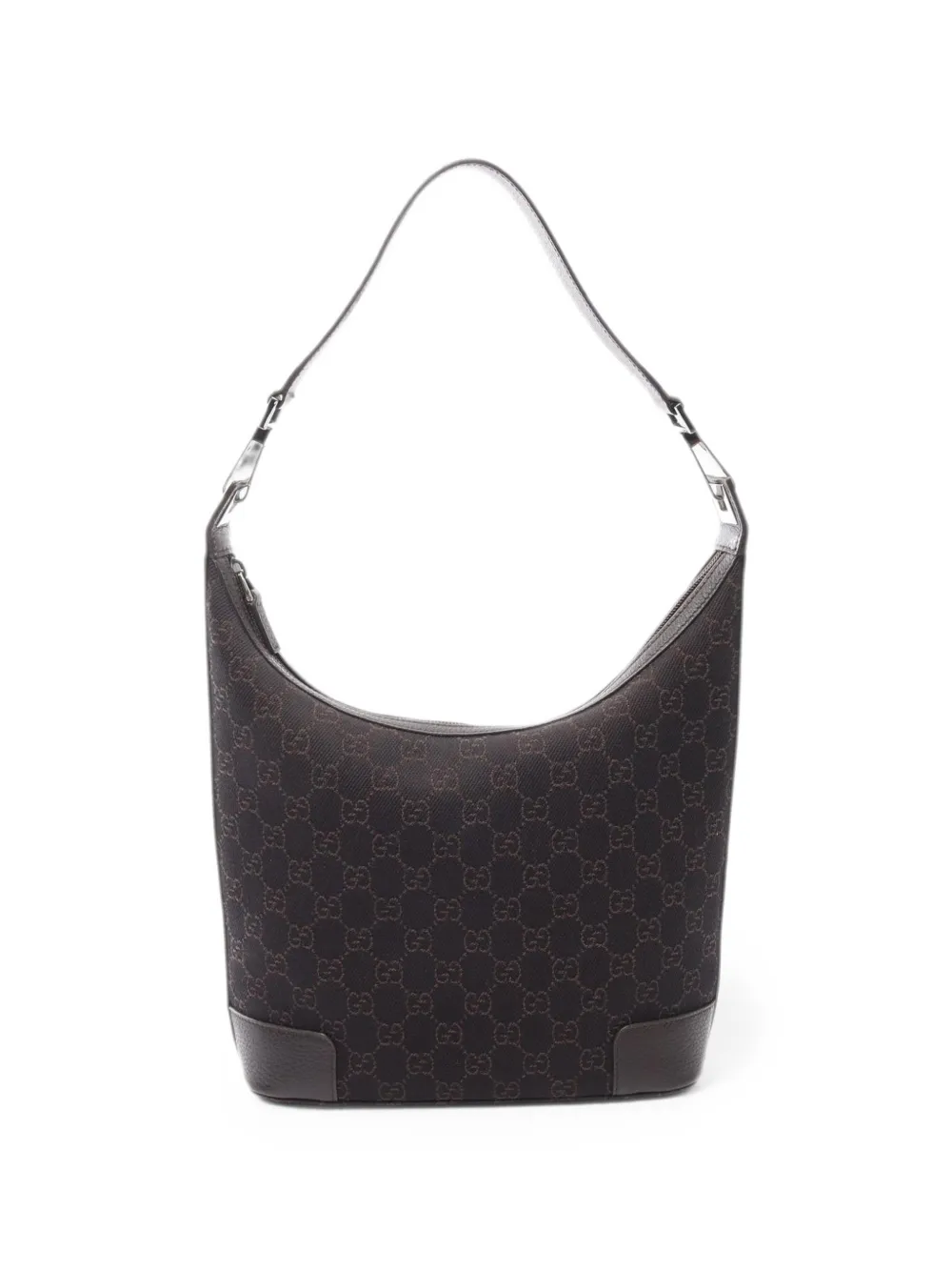 Gucci Pre-Owned GG pattern shoulder bag - Marrone