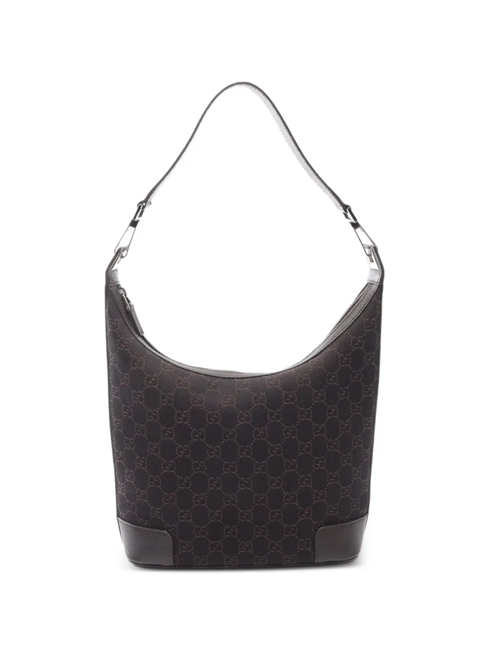 Gucci Pre-Owned GG pattern shoulder bag - Marrone