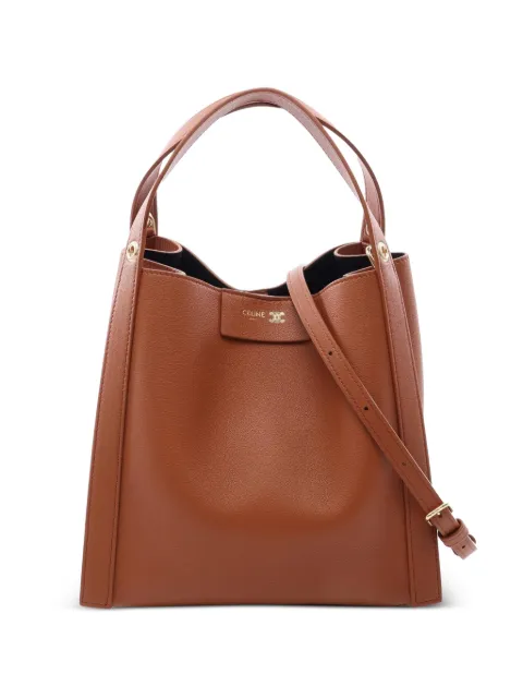 Celine Pre-Owned Small Cubo leather tote bag
