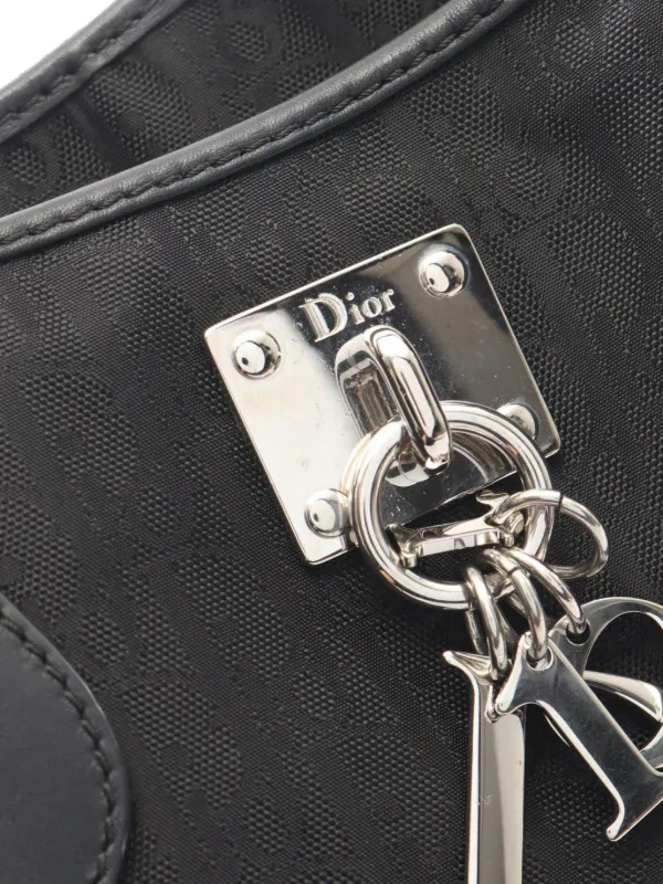 Christian Dior Pre-Owned トロッター ハンドバッグ | ブラック