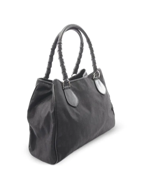 Christian Dior トロッター ハンドバッグ 2 Christian Dior Pre-Owned トロッター ハンドバッグ | ブラック
