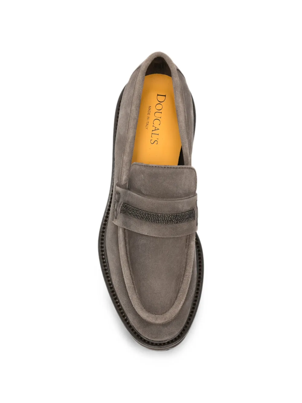 Doucal's Philadelphia RS suede loafers Grijs