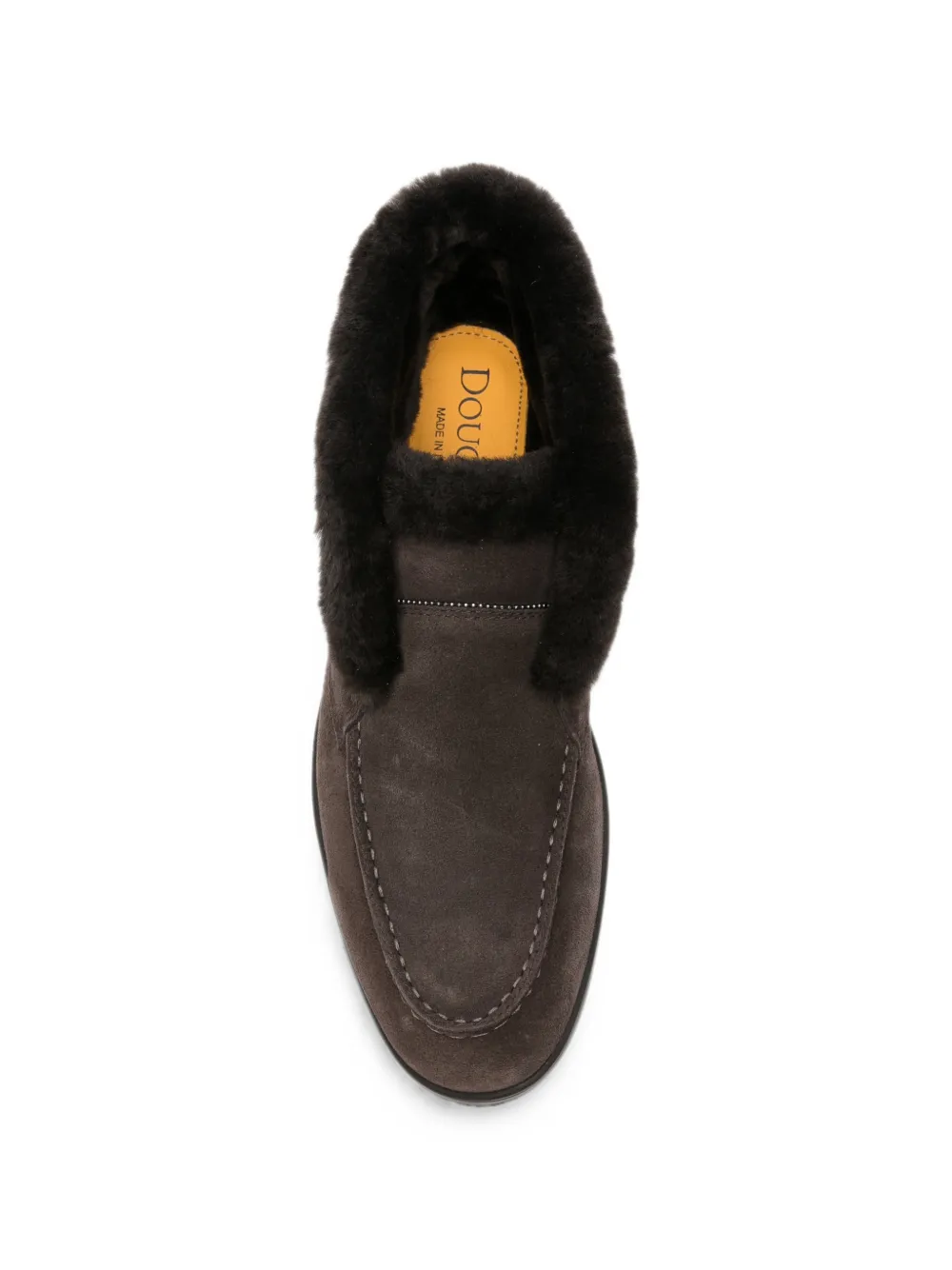 Doucal's Joanne RS shearling-trim boots Bruin