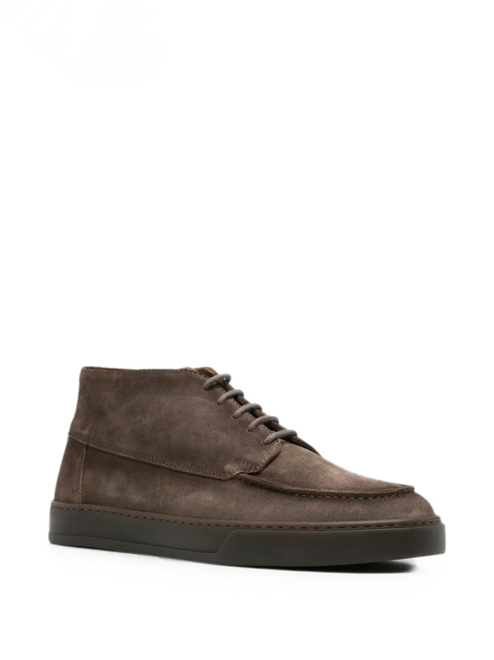 Doucal's Steve RS lace-up boat shoes Bruin