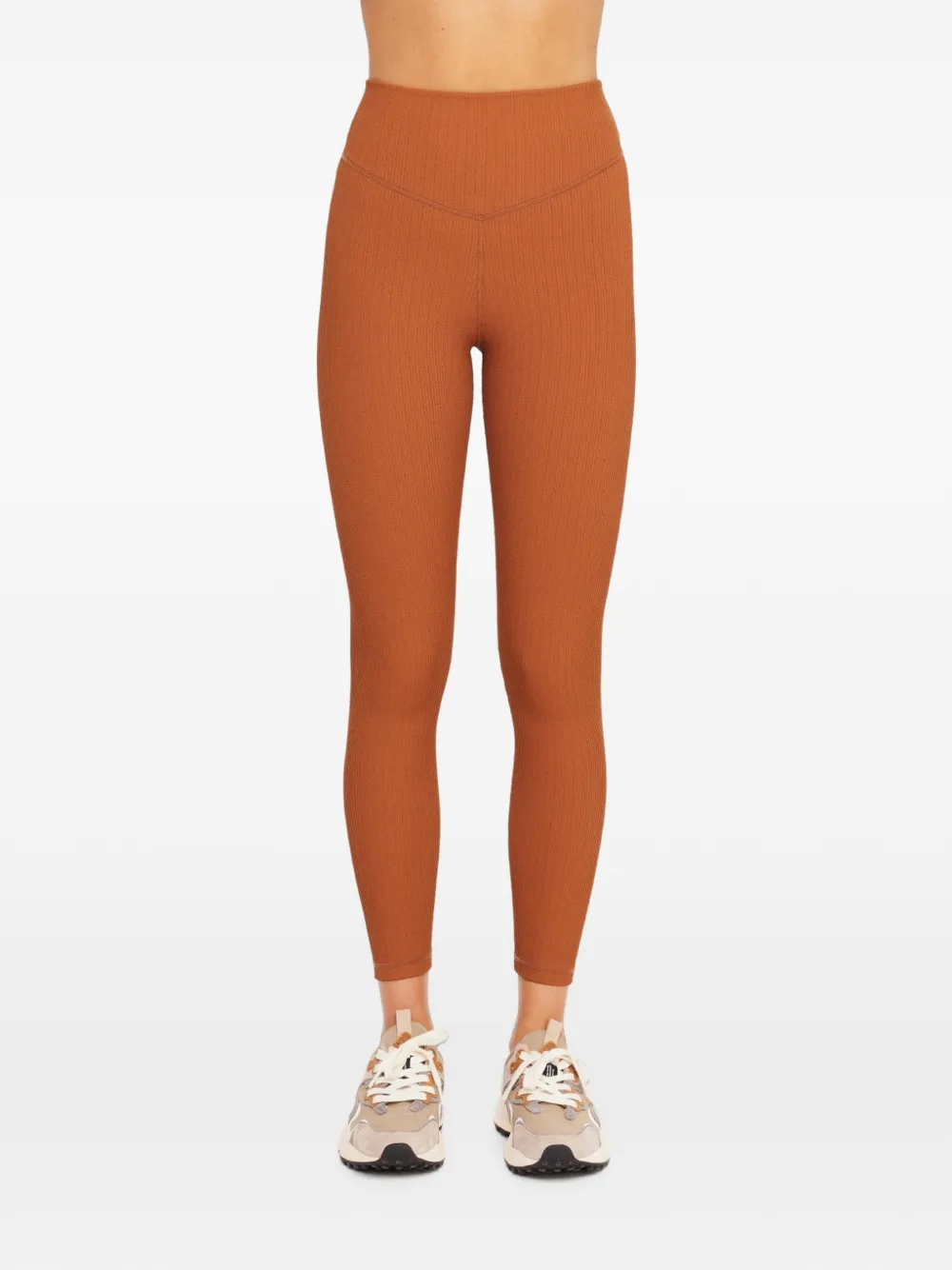 The Upside Gerippte Mariana Leggings - Braun