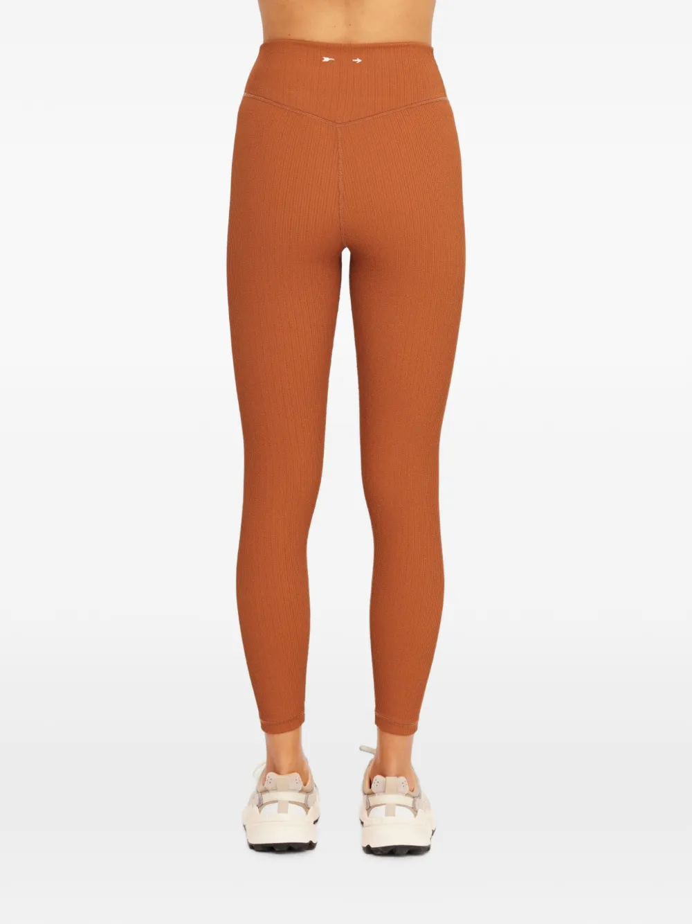 The Upside Mariana geribbelde legging Bruin