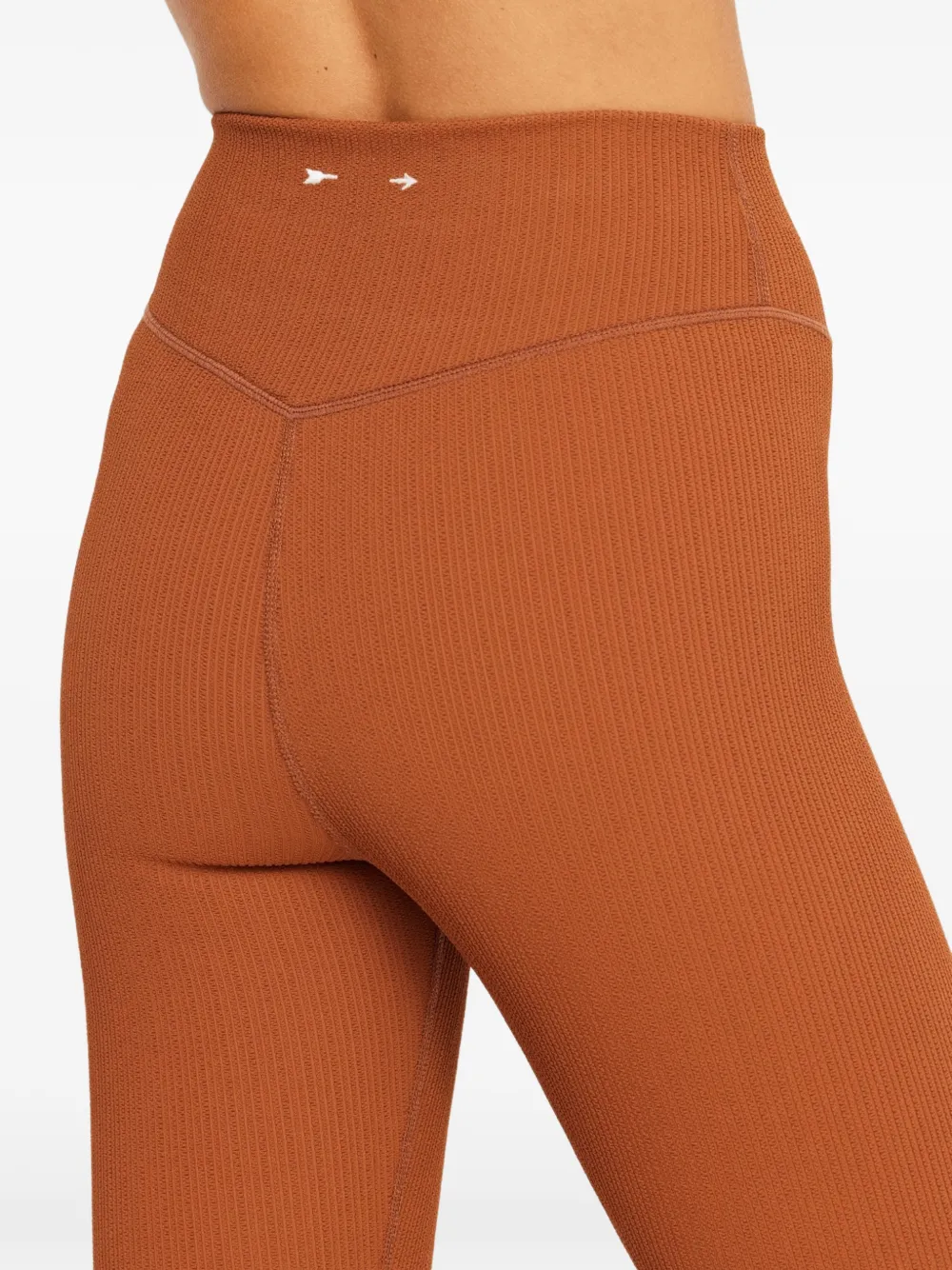 The Upside Mariana geribbelde legging Bruin