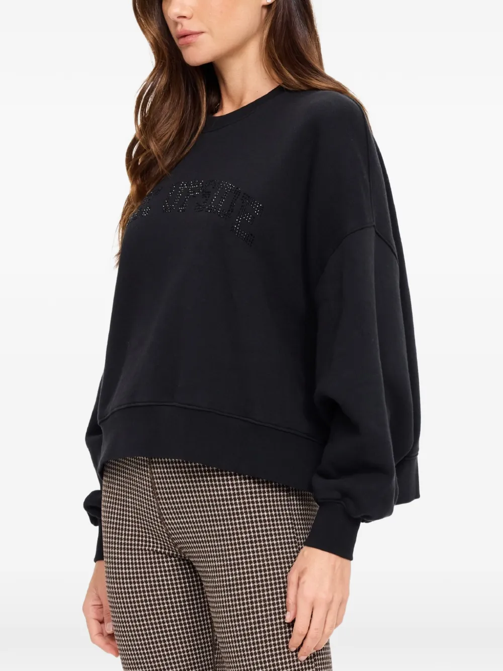 The Upside Paloma sweater verfraaid met kristallen Zwart