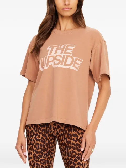 The Upside logo-print cotton T-shirt