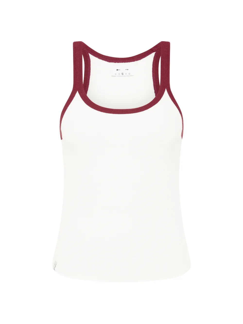 The Upside Pipa Ribbed Tank Top In Neutrals
