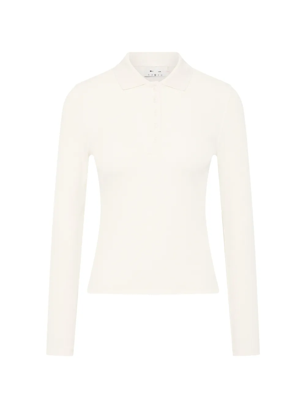 The Upside Cruz ribbed-knit polo shirt - Nude