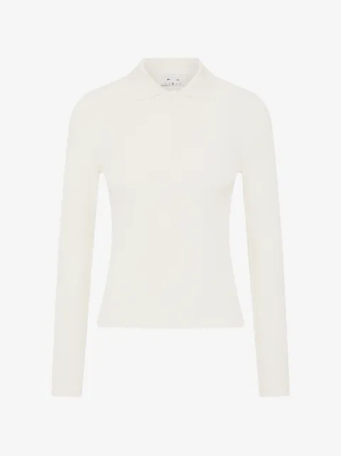 The Upside Cruz Poloshirt aus geripptem Strick