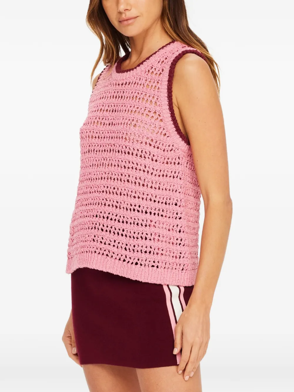 The Upside Bahia Koby gebreide tanktop Roze