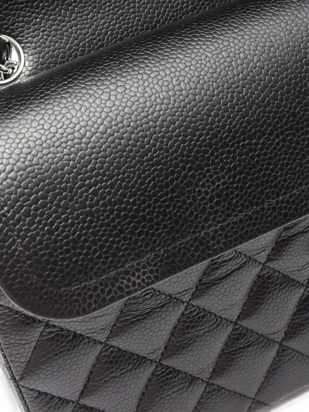 CHANEL Pre-Owned 2021s Matelassé Flap schoudertas Zwart