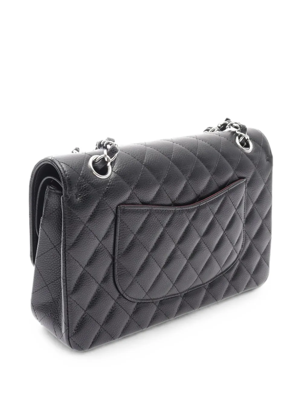 CHANEL Pre-Owned 2021s Matelassé Flap schoudertas Zwart