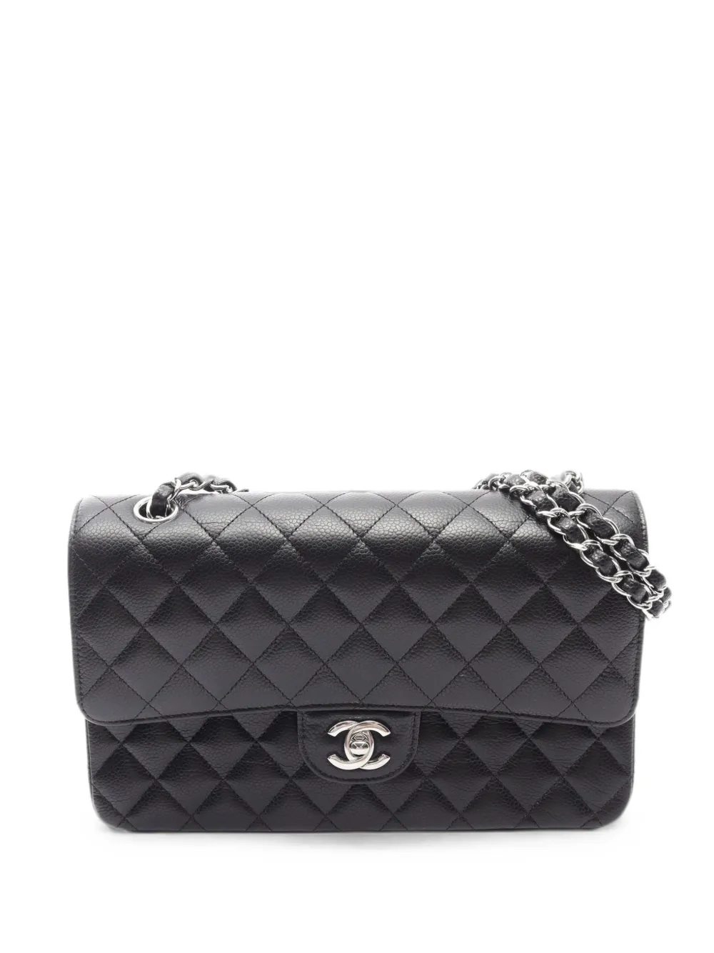 CHANEL Pre-Owned 2021s Matelassé flap shoulder bag - Black