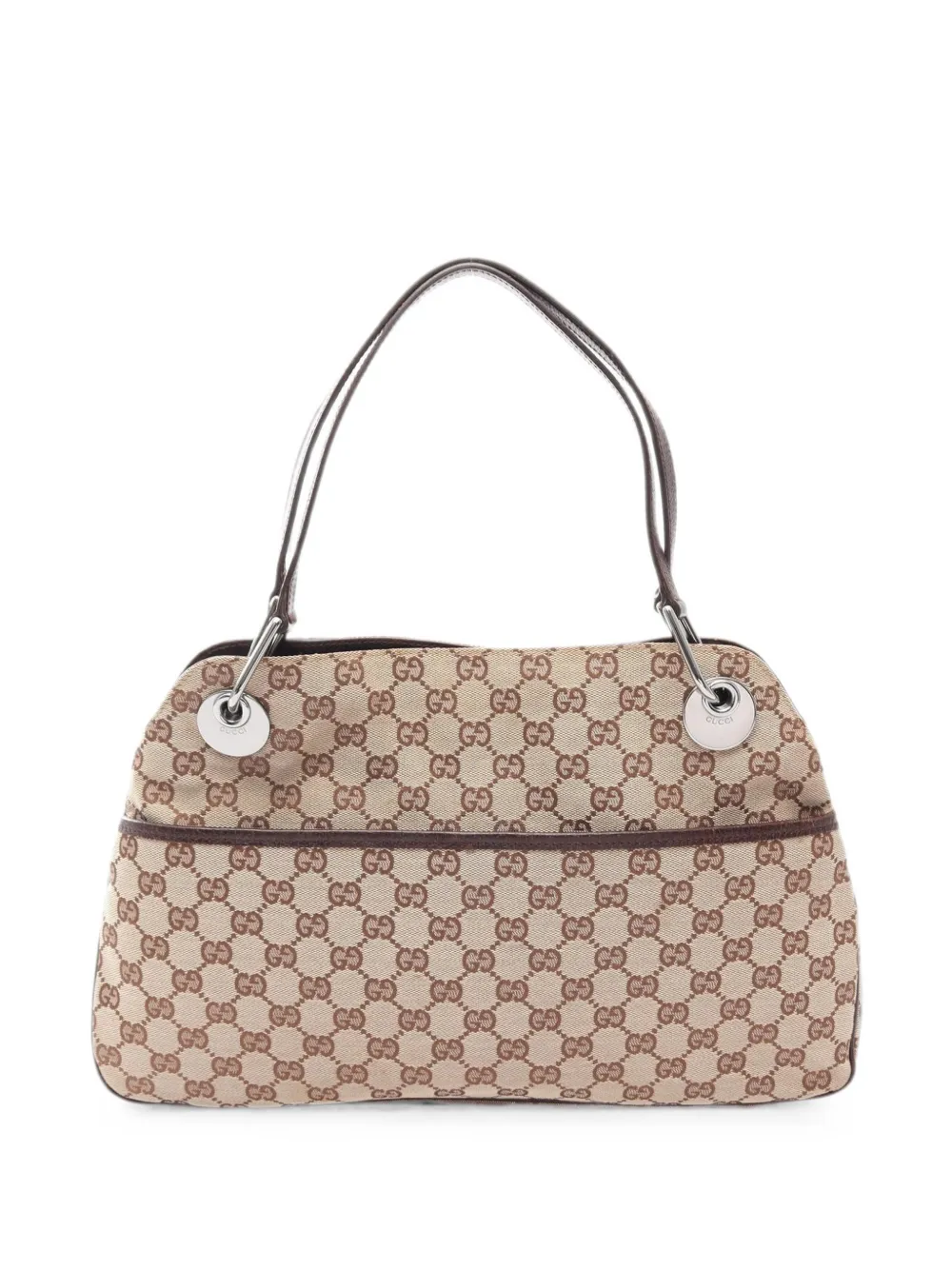Gucci Pre-Owned GG canvas shoulder bag - Toni neutri