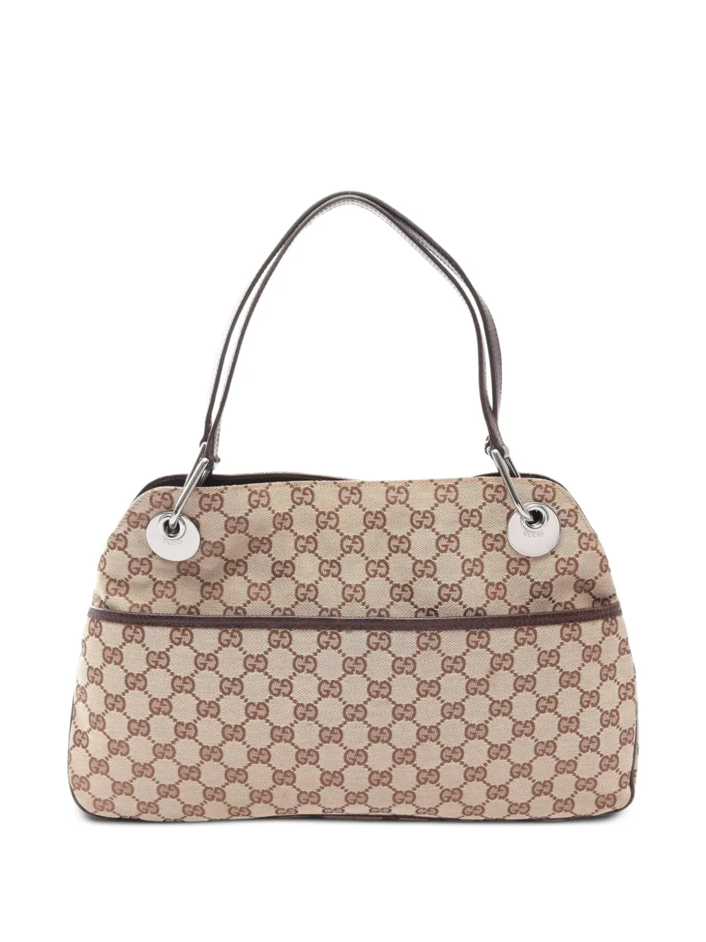 Gucci Pre-Owned GG canvas shoulder bag - Neutrals