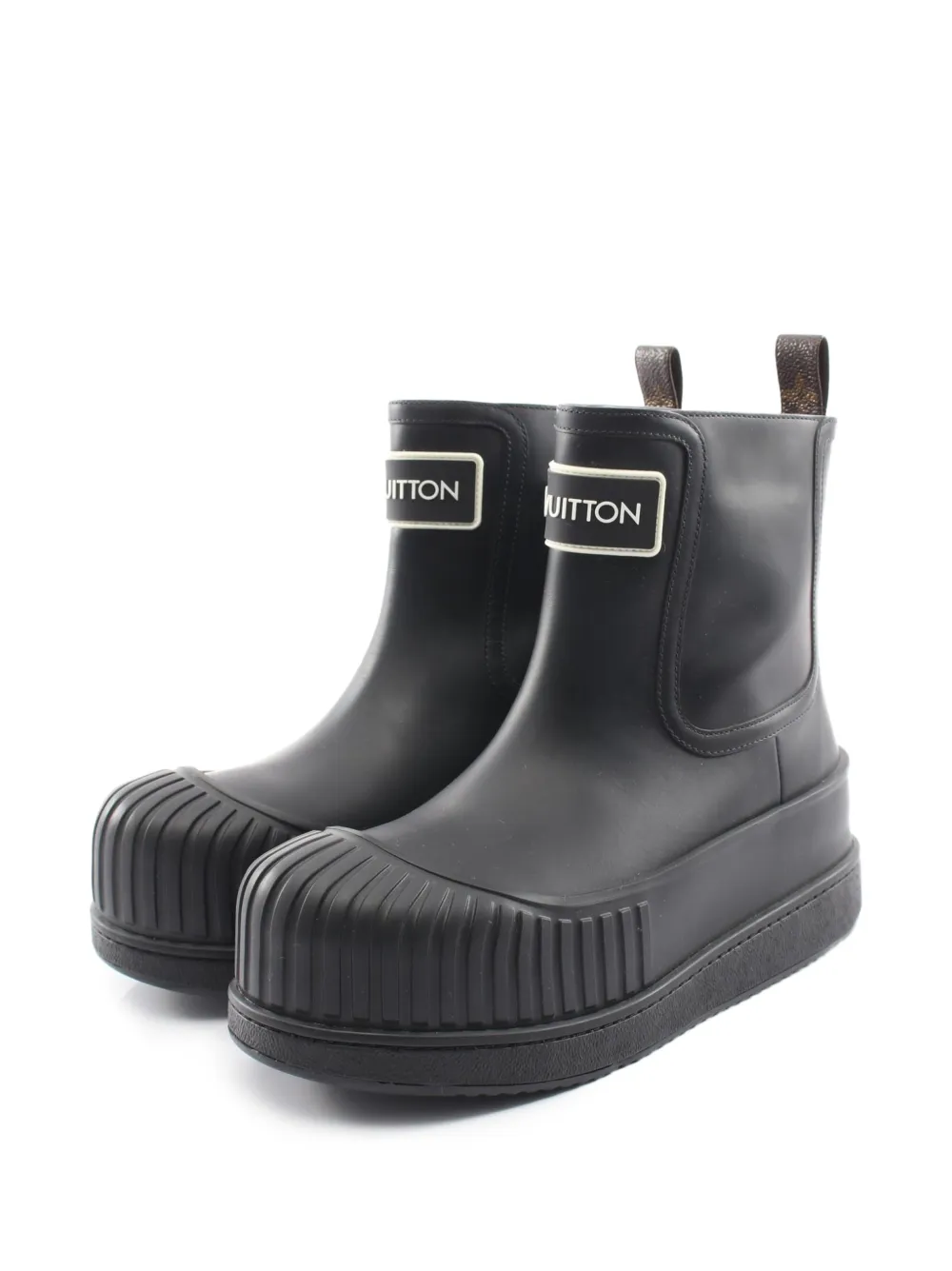 Louis Vuitton Pre-Owned 2021 Polar Line Stiefeletten - Schwarz