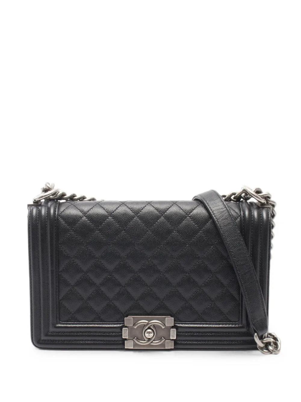 CHANEL Pre-Owned 2019 Boy Chanel shoulder bag - Nero