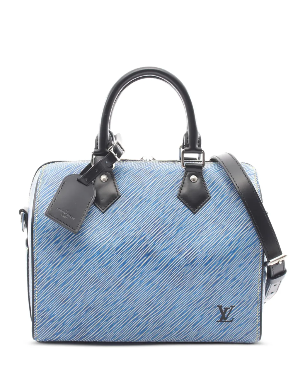 Louis Vuitton Pre-Owned 2016 Epi Denim Speedy Bandoulière tote bag - Blue