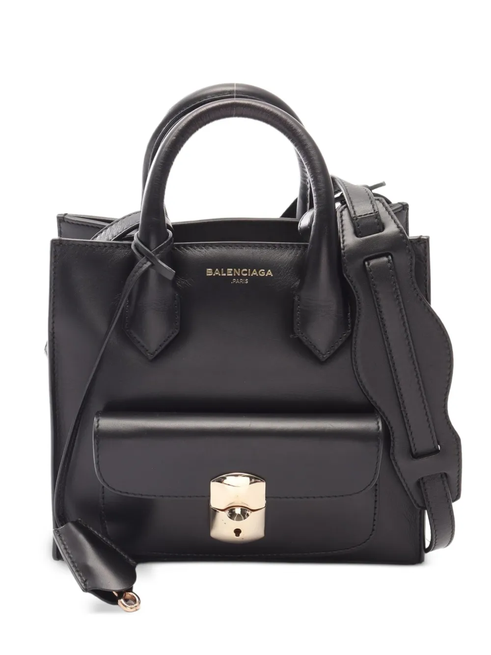Balenciaga Pre-Owned mini All Afternoon leather tote bag - Schwarz