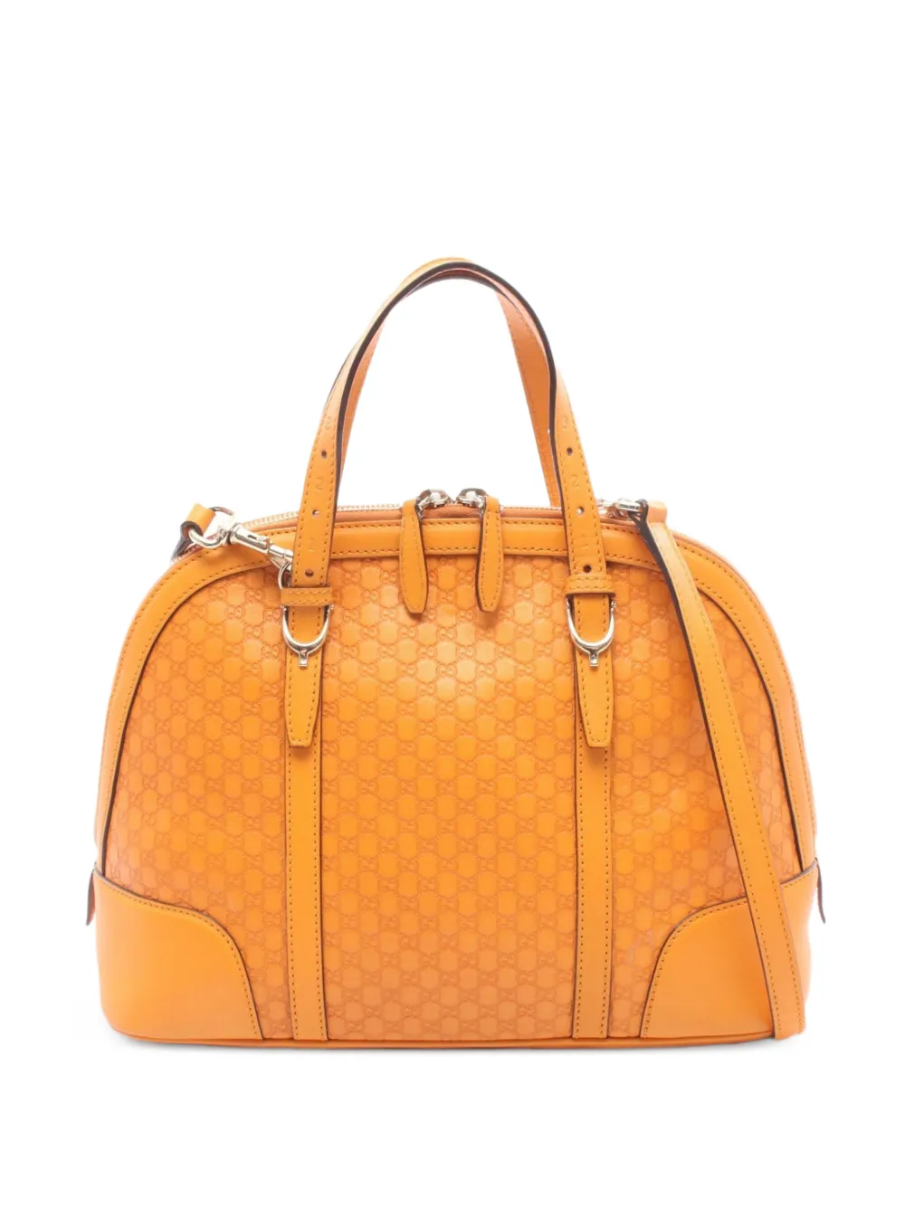 Gucci Pre-Owned Micro GG Guccissima handbag - Orange