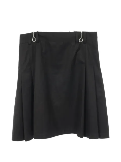 CHANEL Pre-Owned 1986-1988 Coco Mark pleated midi skirt