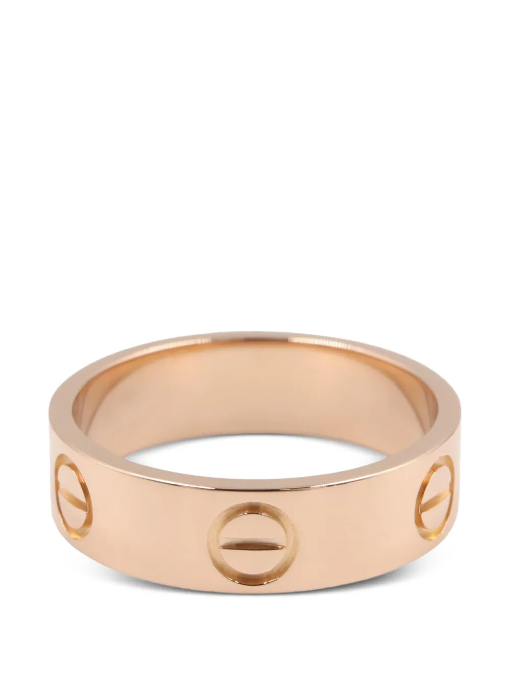 Cartier Love engraved-logo ring - Rosa