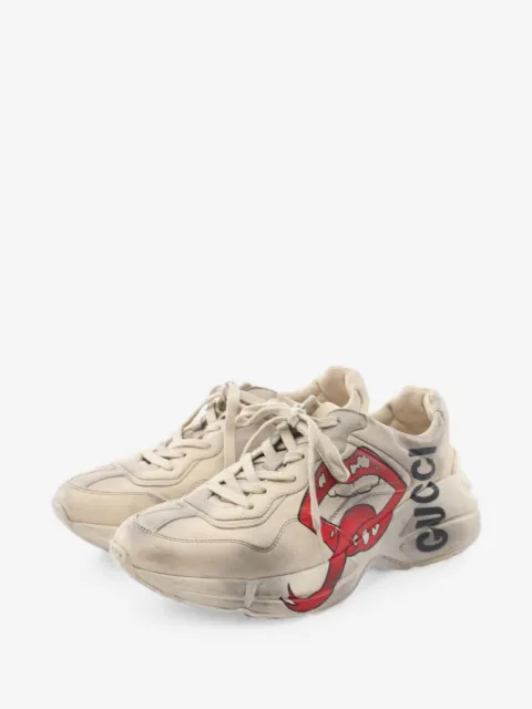 Gucci Pre-Owned Lighton leather sneakers