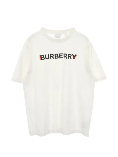 Burberry Pre-Owned T-shirt met logoprint