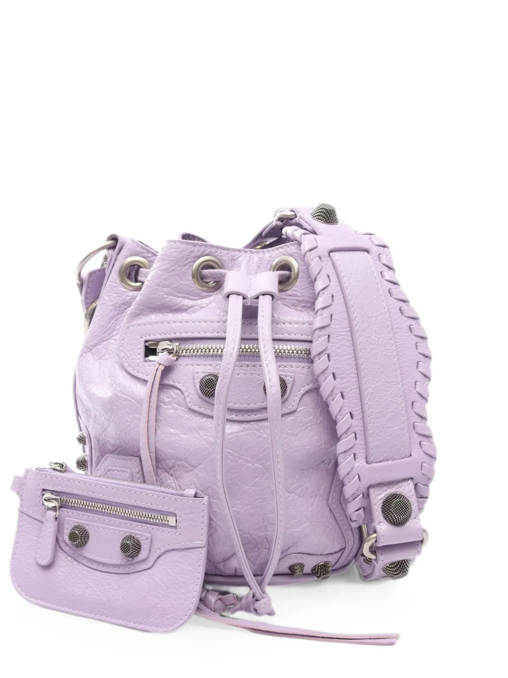 Balenciaga Pre-Owned XS Le Cagoule bucket bag - Violett